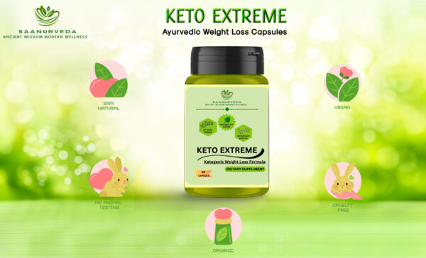 Saanurveda Keto Extreme Weight Loss Capsules - Image 3